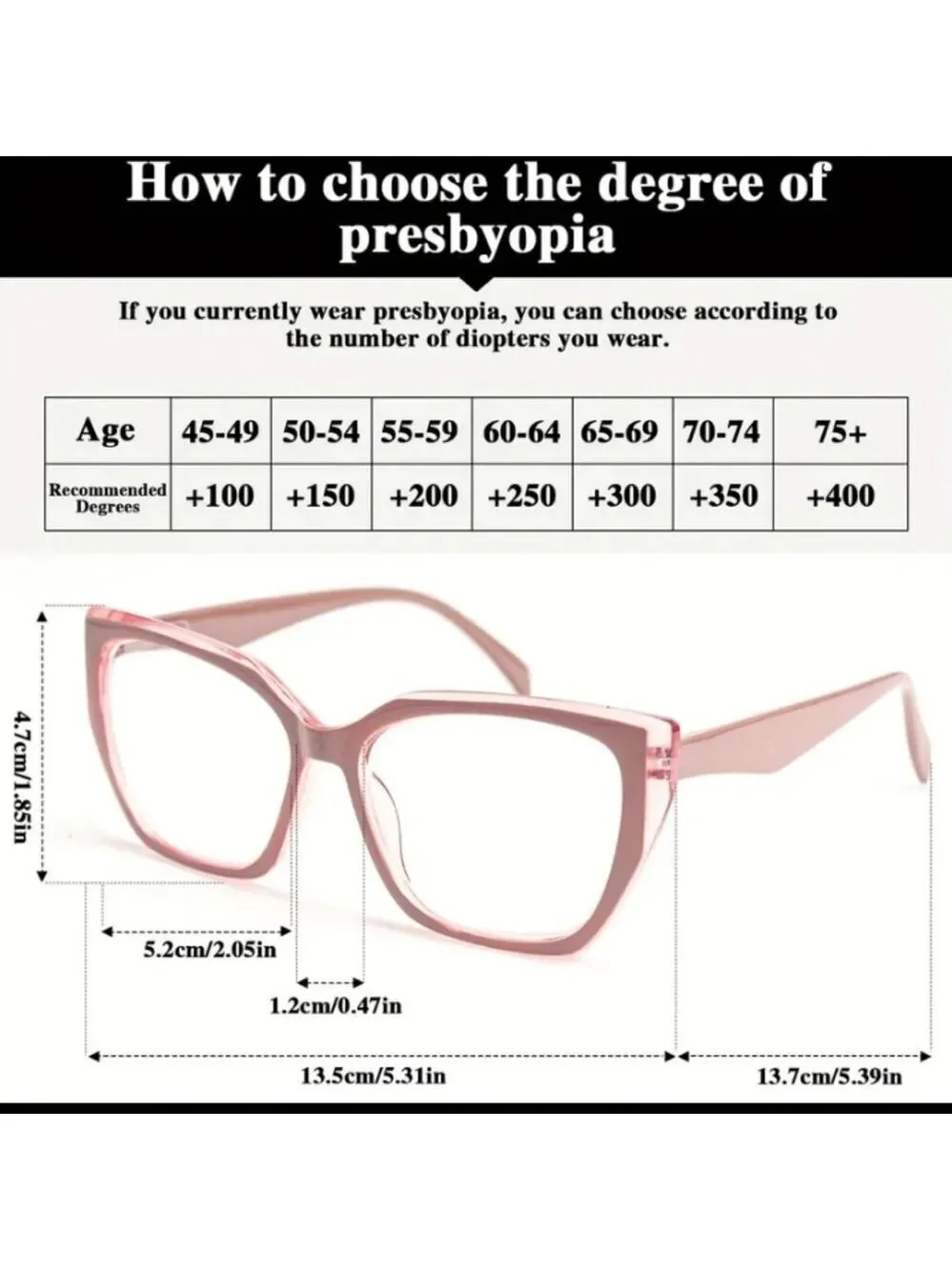 +4.00 Stylish Blush Pink with Tortoiseshell Accent Reading Glasses